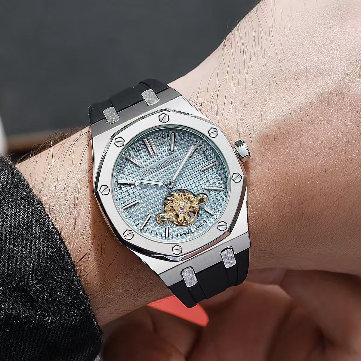 Audemars Royal Oak Tourbillon Sky Blue Dial