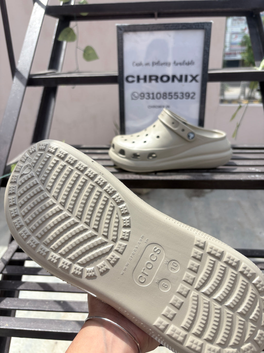 Crush Clogs (Beige)