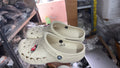 Crocs classic baya clogs (beige)