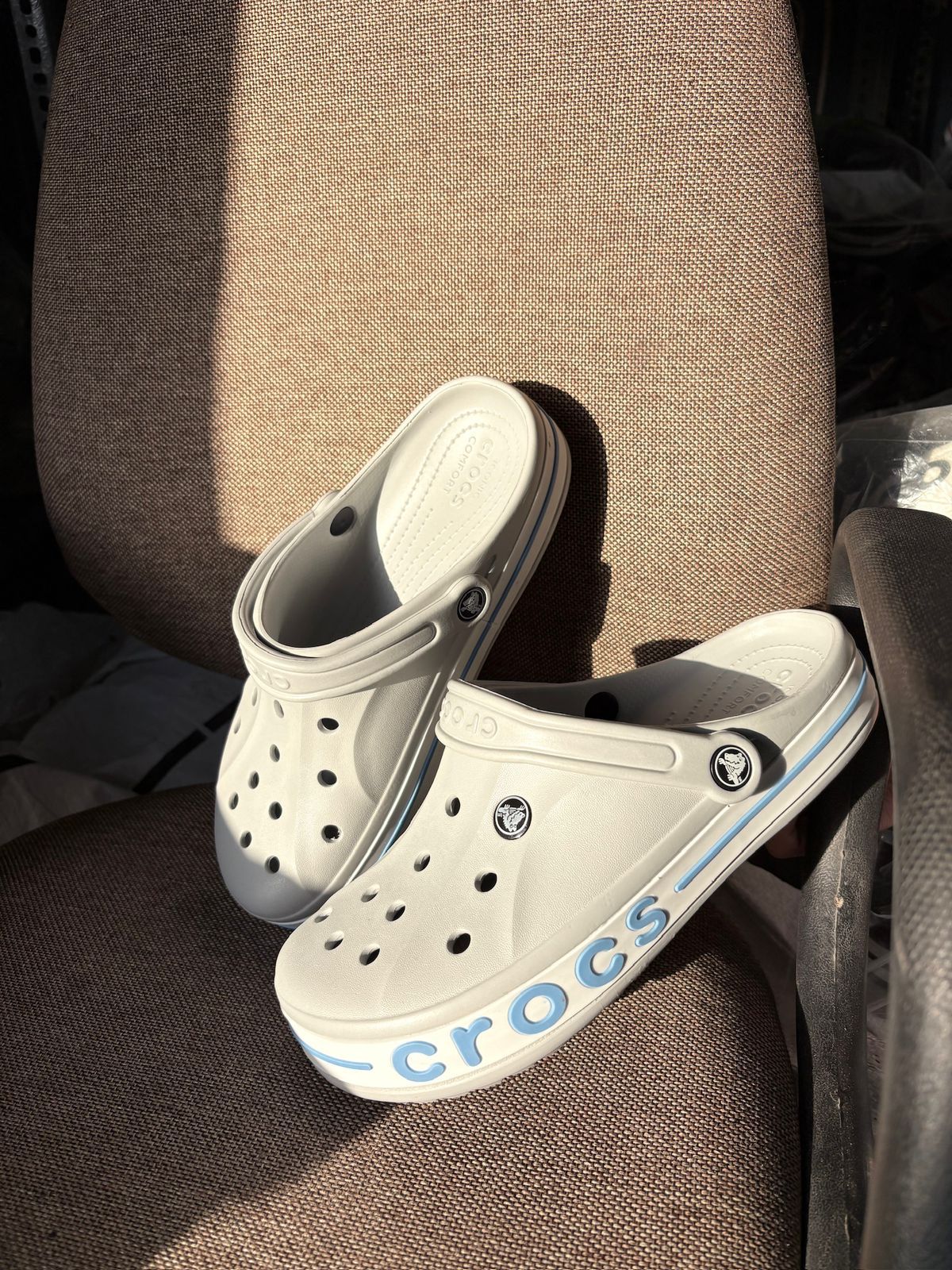 Crocs Bayaband clogs (Grey/Blue)