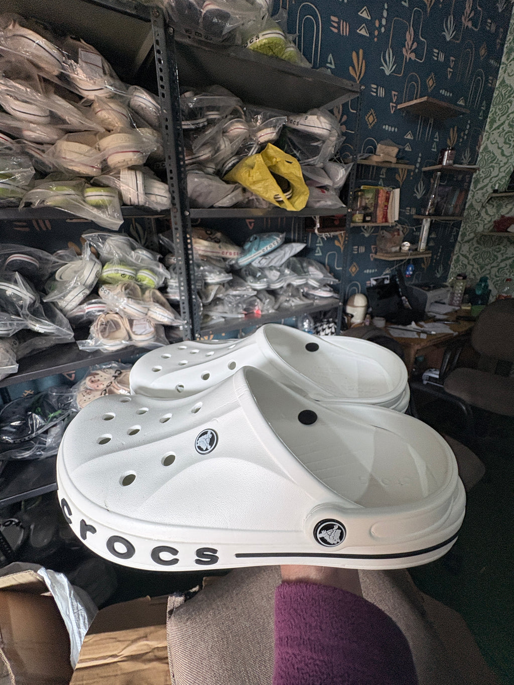 Crocs Bayaband 2.0 Clogs (White)