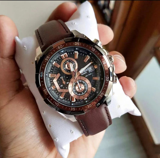 Edifice Casio EFR539 Brown Strap