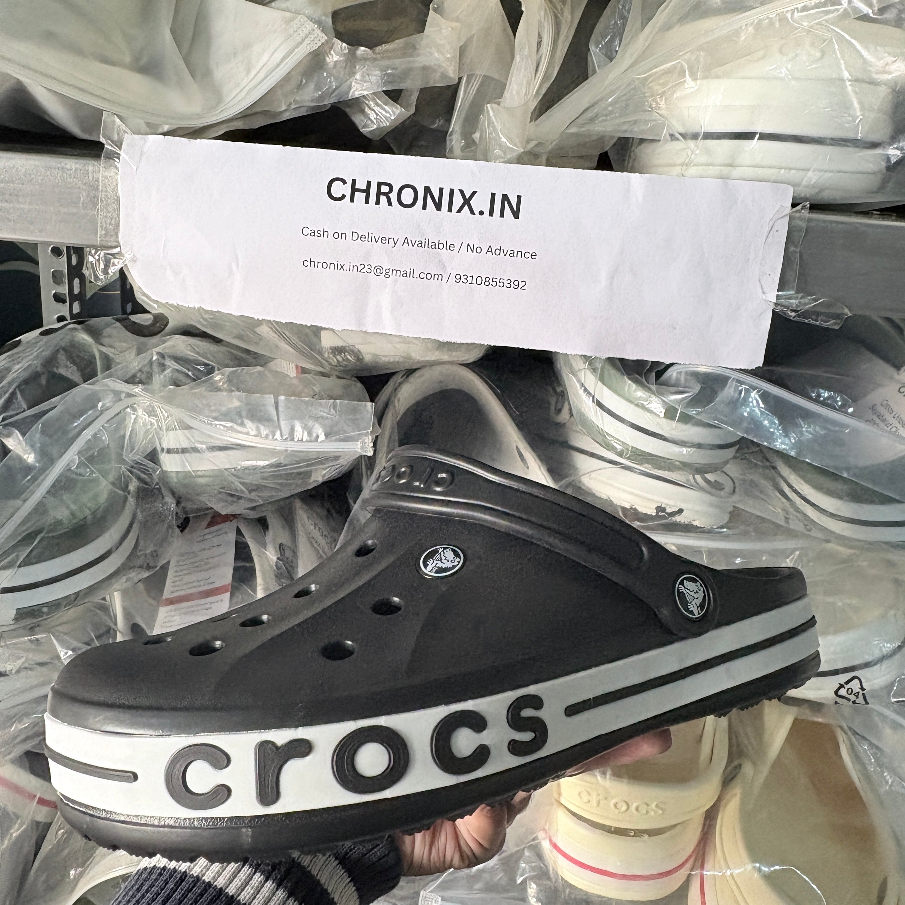 Crocs Bayaband Clogs (Black)