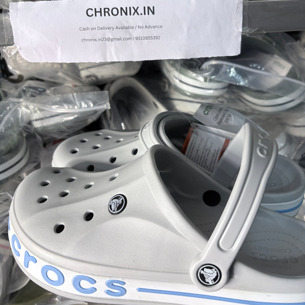 Crocs Bayaband clogs (Grey/Blue)