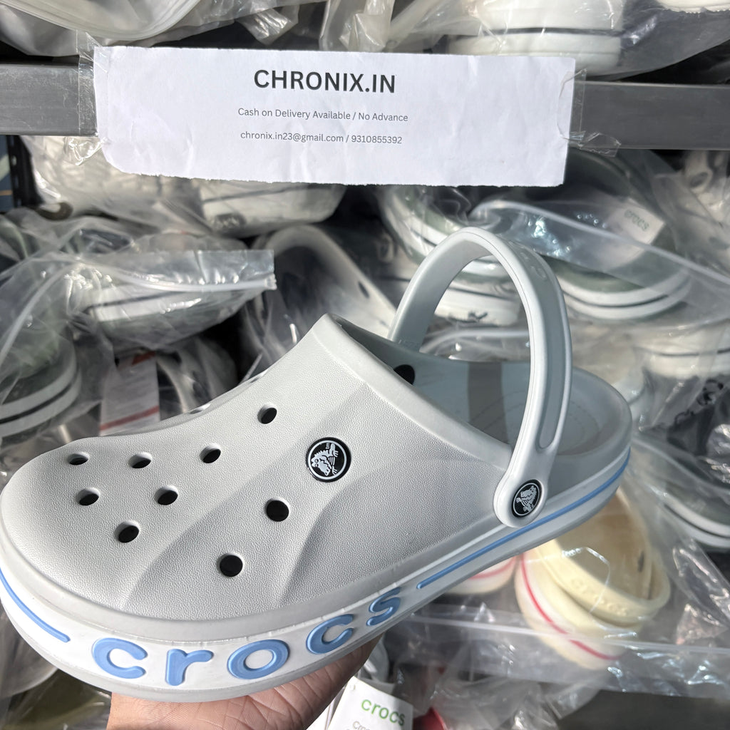 Crocs Bayaband clogs (Grey/Blue)
