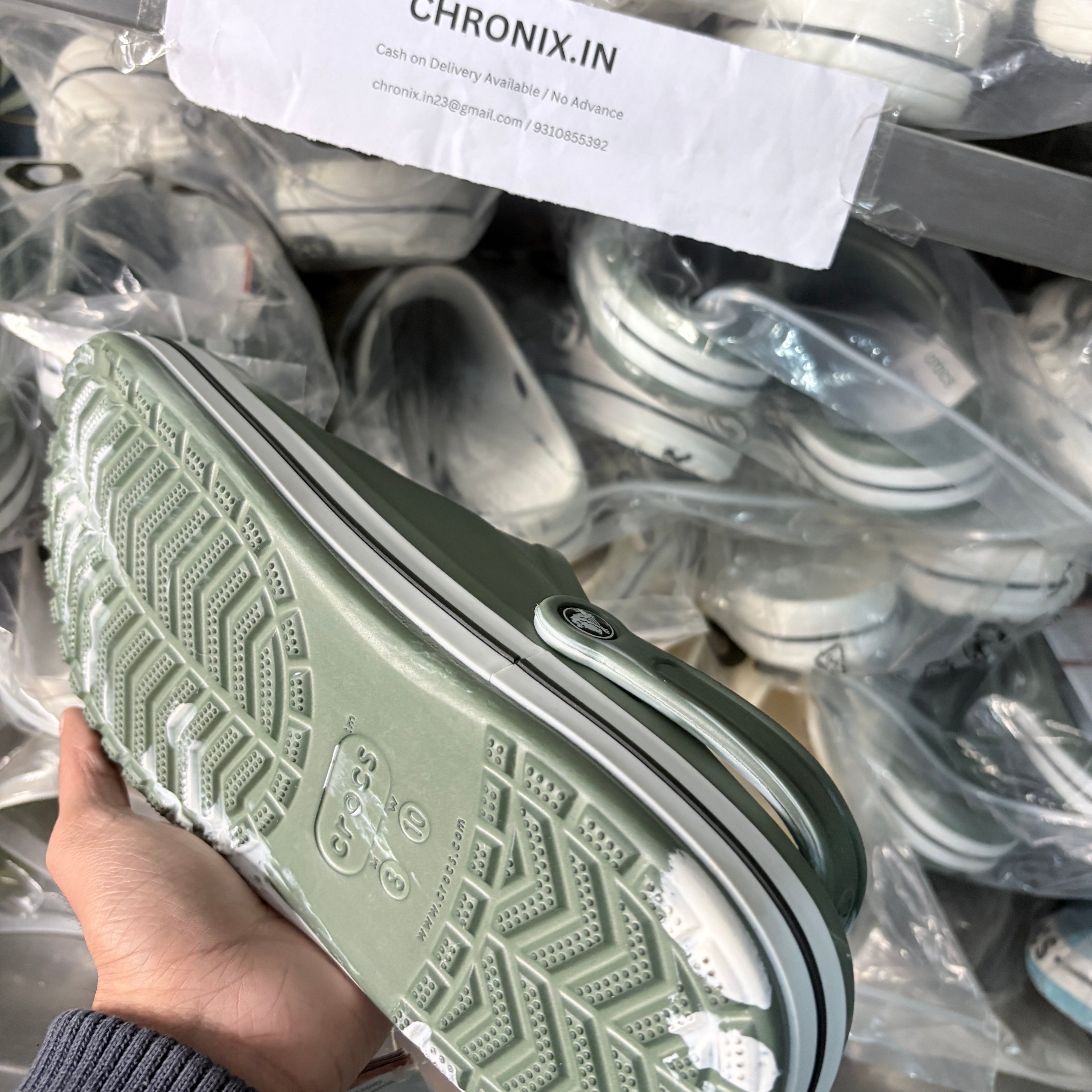 Crocs Bayaband Clogs (Army green)