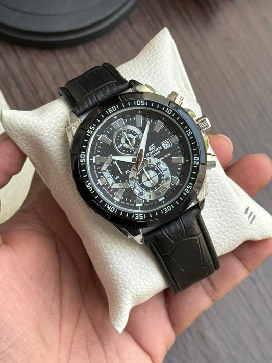 EDIFICE CASIO Black Strap