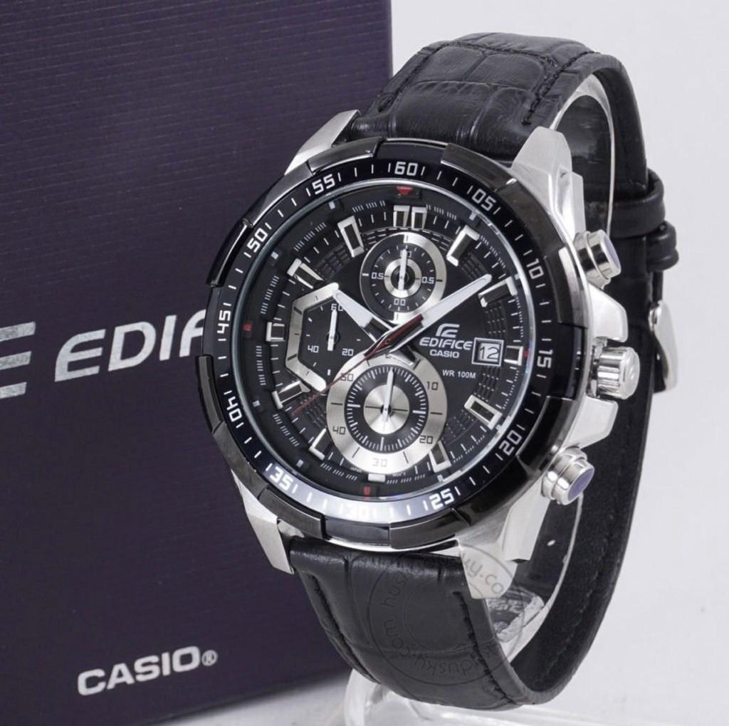Edifice Casio EFR539 Black Strap