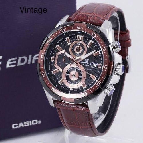 Edifice Casio EFR539 Brown Strap